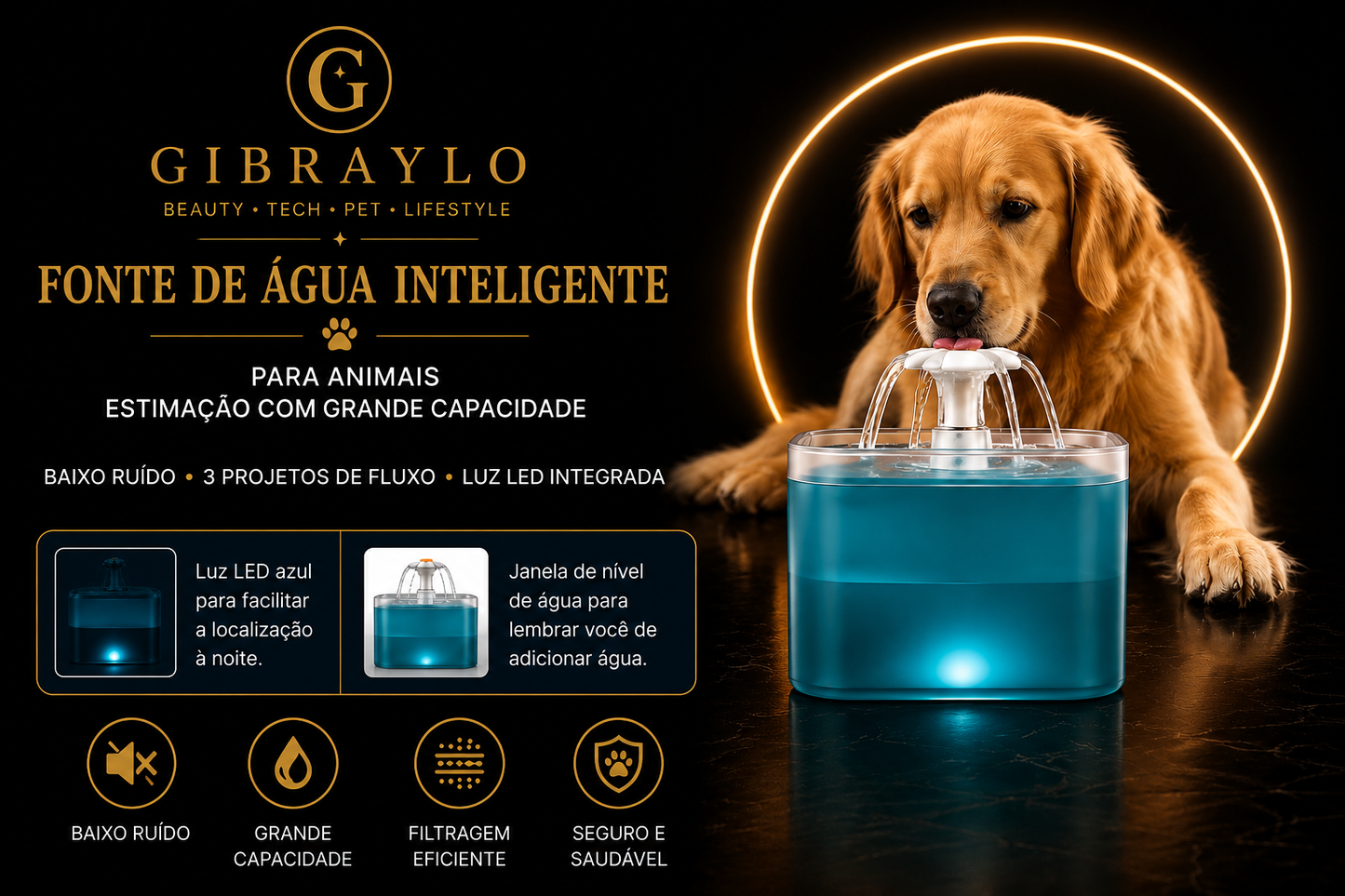 Fonte de Água Inteligente