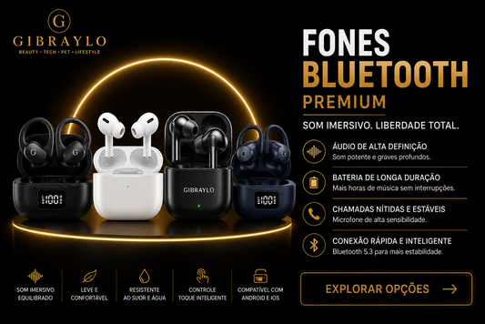Fones Bluetooth