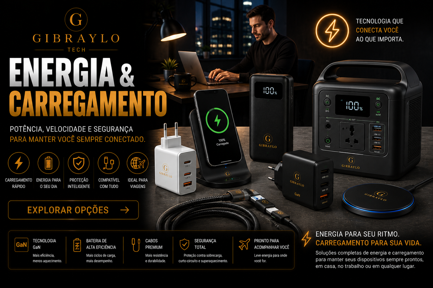 Energia & Carregamento