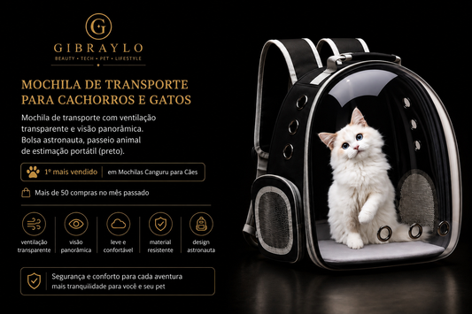 Mochila de Transporte para Pets