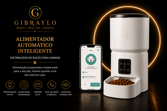 Alimentador Automático Inteligente Wi-Fi 4L para Pets