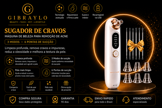 Sugador de Cravos 4 em 1